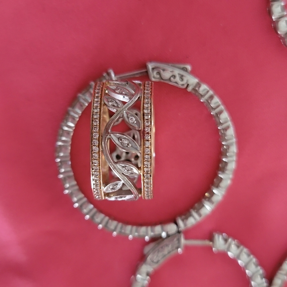 Simon G rose gold floral band - Picture 6 of 6